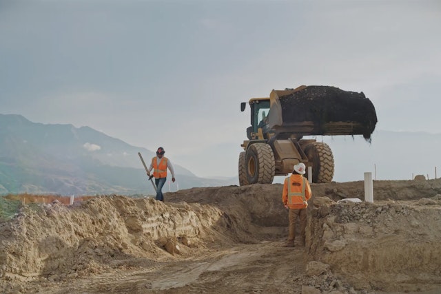 The new city is in early stages of construction.