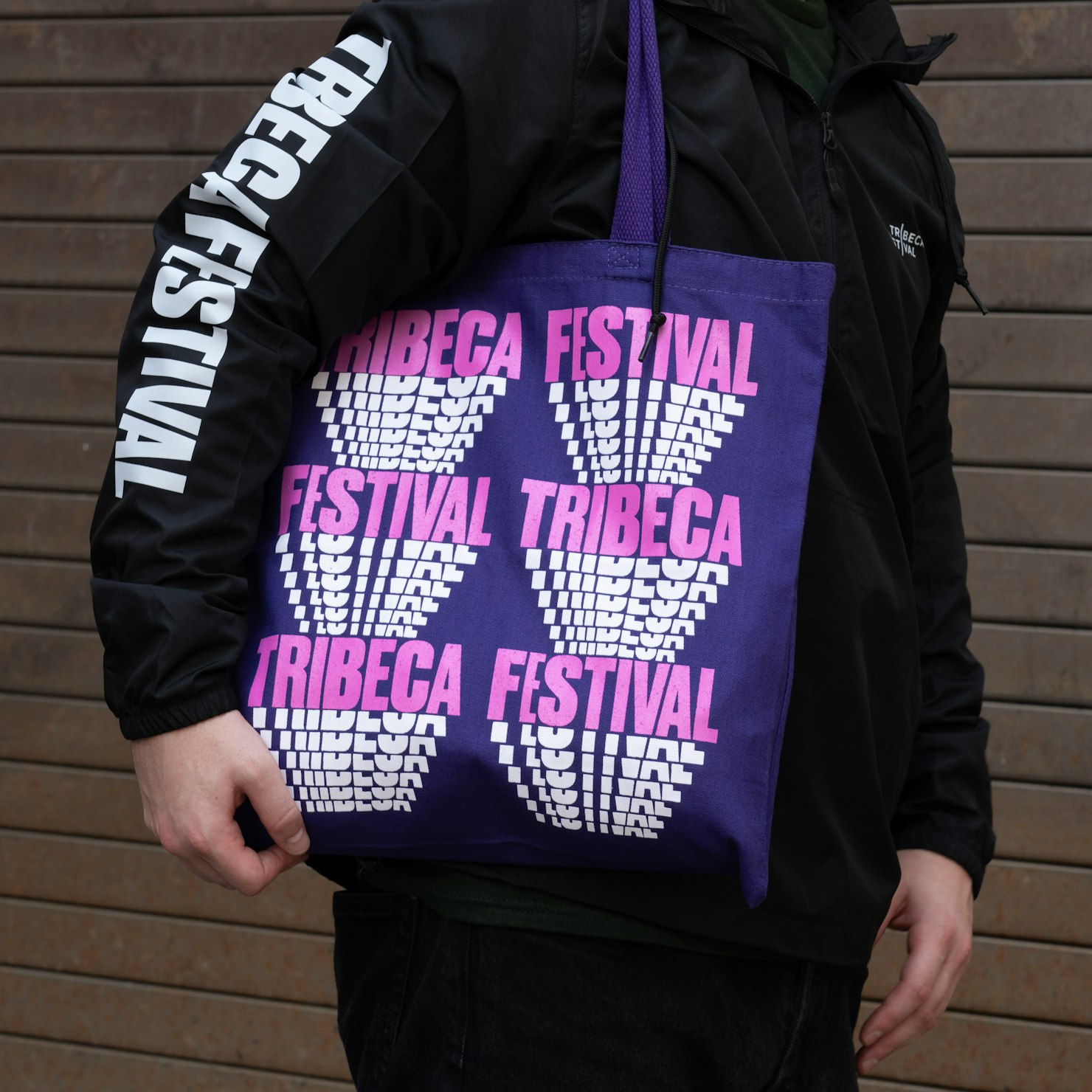 Tribeca Festival Purple Tote