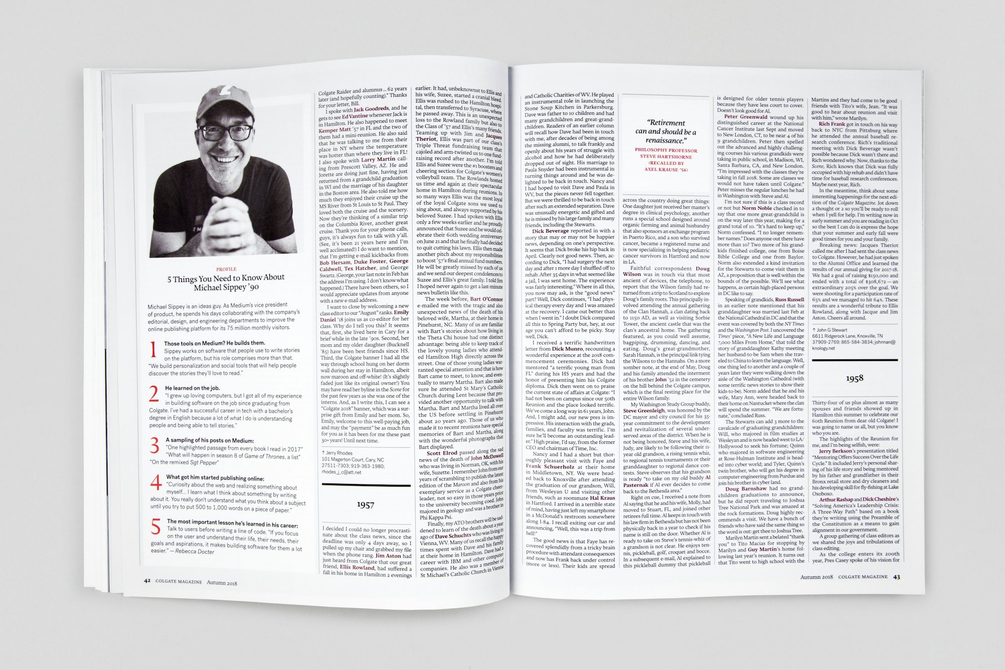 ‘Colgate Magazine’