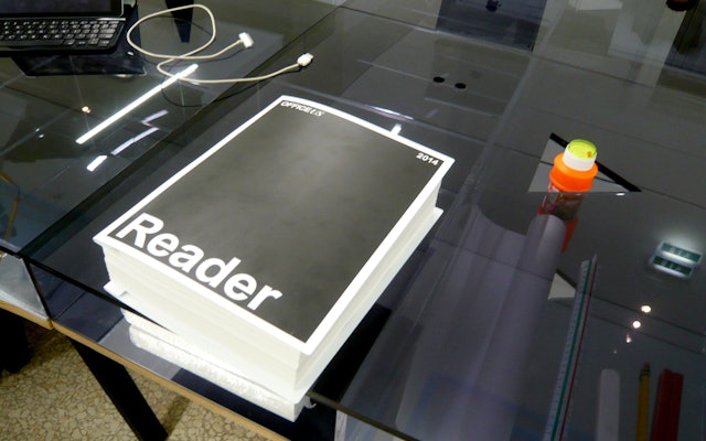 The repository binders also take the form of research documents, such as the Reader.