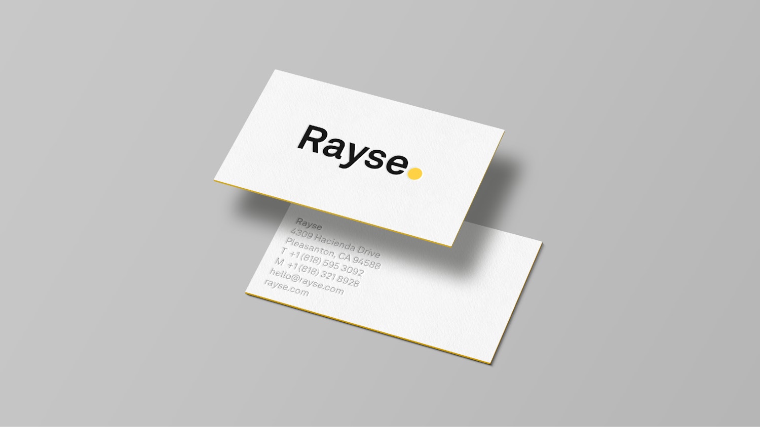 Rayse business card