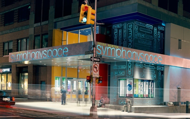 Symphony Space, New York, 2002.