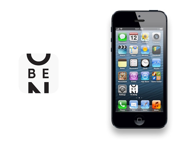 iPhone app.