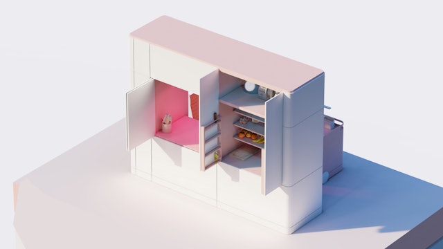 Home Office workspace by Paul Jones, Chris Brown and Adam Cosheril from Northumbria University