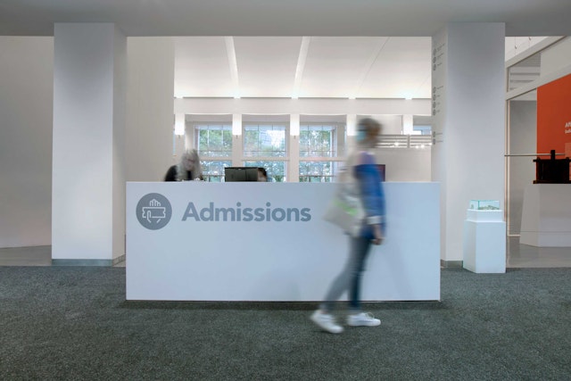 Interior wayfinding.