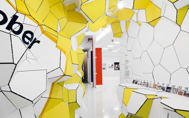 The architecture firm SOFTlab expanded the tessellation into a dimensional environment.