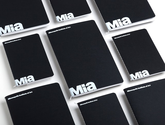 Notebooks available at the Store at Mia.