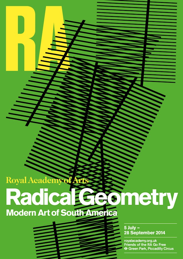 Poster design for the Radical Geometry exhibition