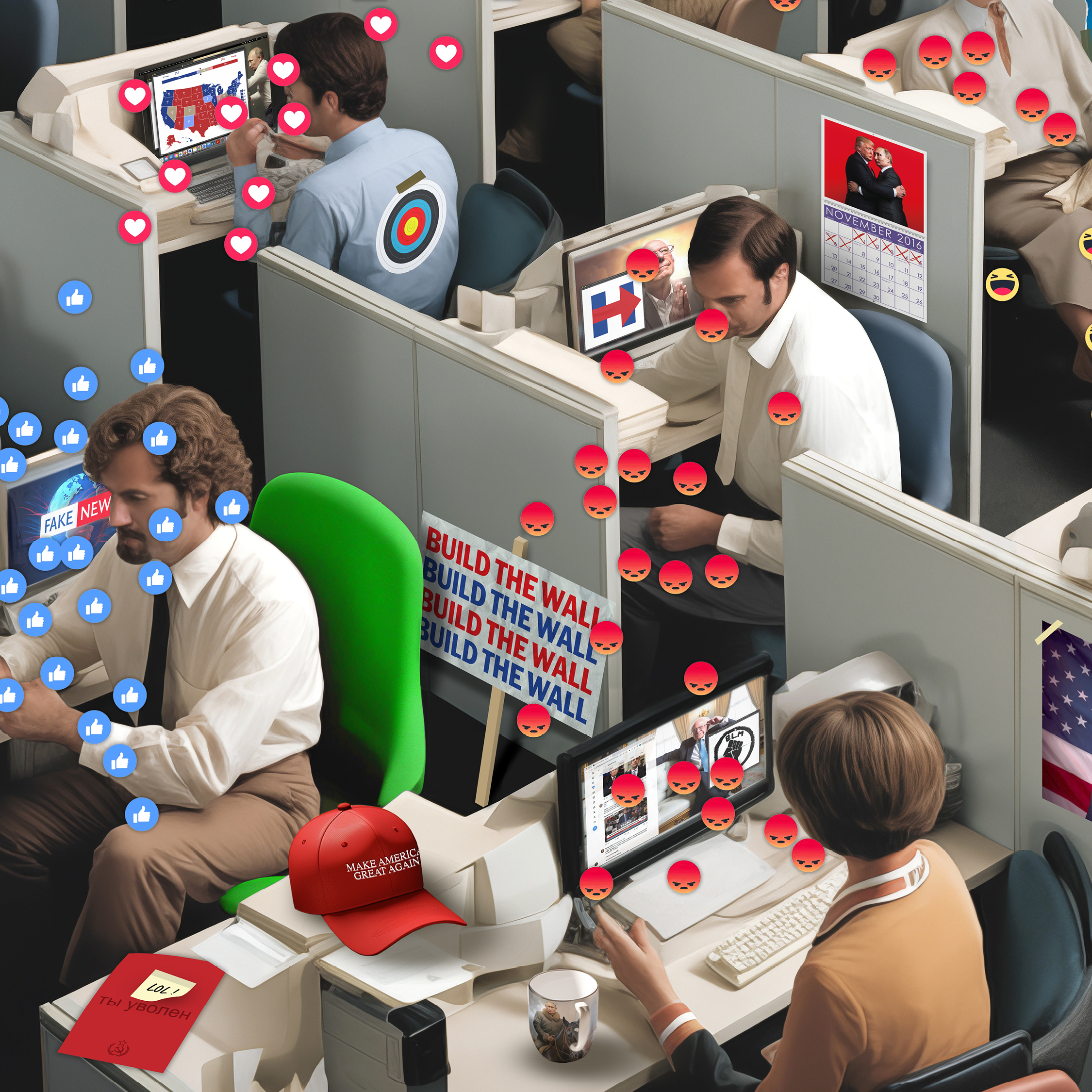 NB Studio utilized AI to create the poster illustration.