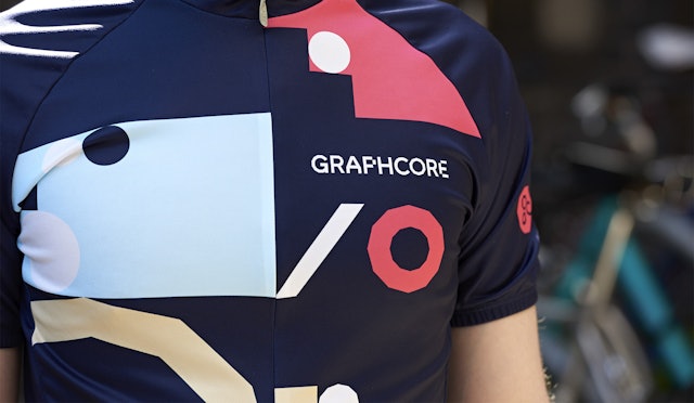 Cycle jersey for Graphcore employees