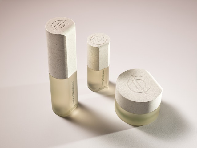 Packaging for ICD Skincare, 2025. Designed with Paula Scher/Pentagram.