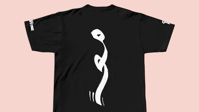 Limited edition T-shirt designed by Samar Maakaroun for T4P