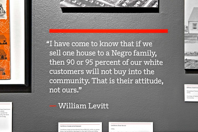 A quote by William Levitt, who is considered the father of modern American suburbia.