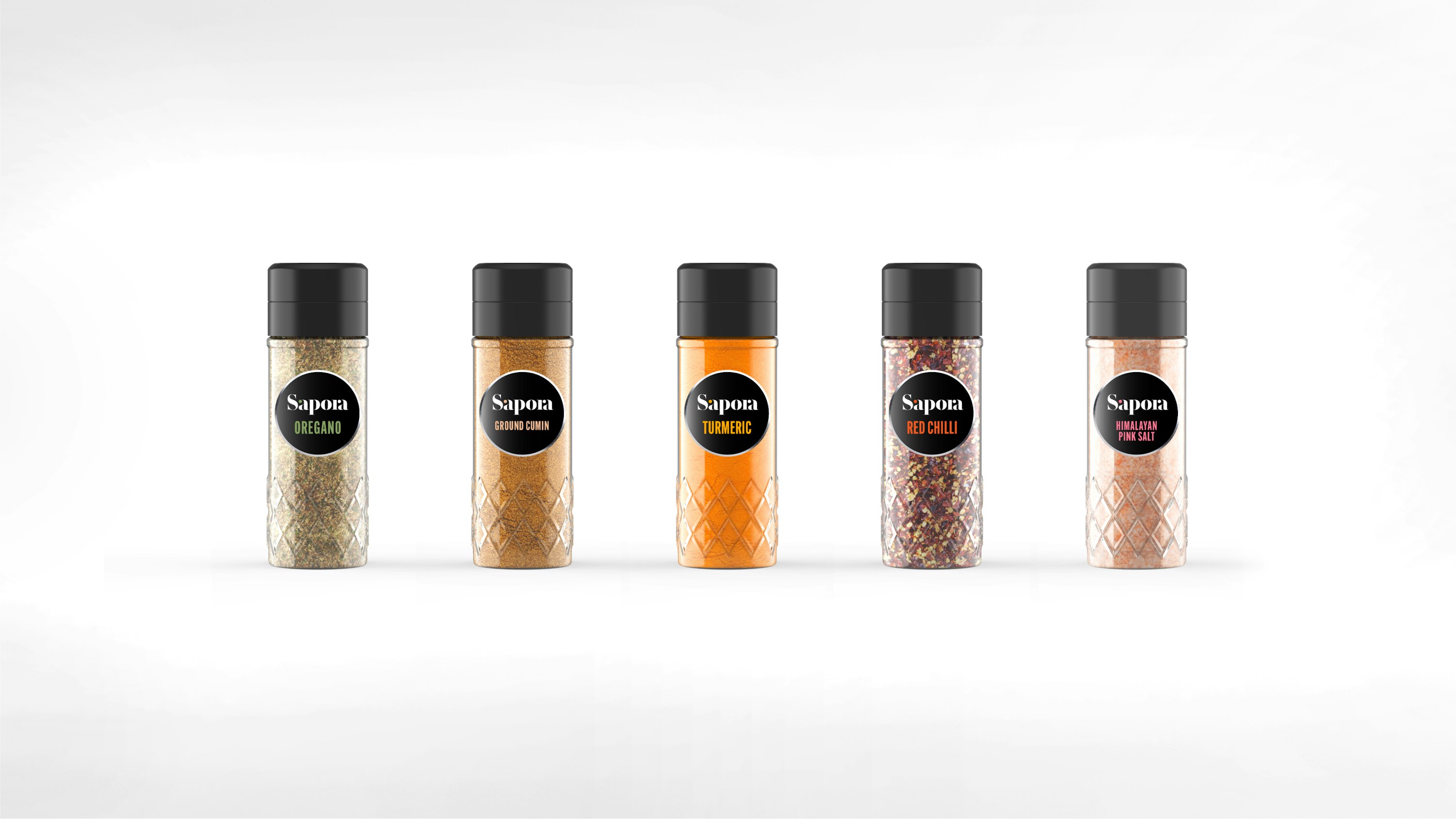 Sapora spice jars