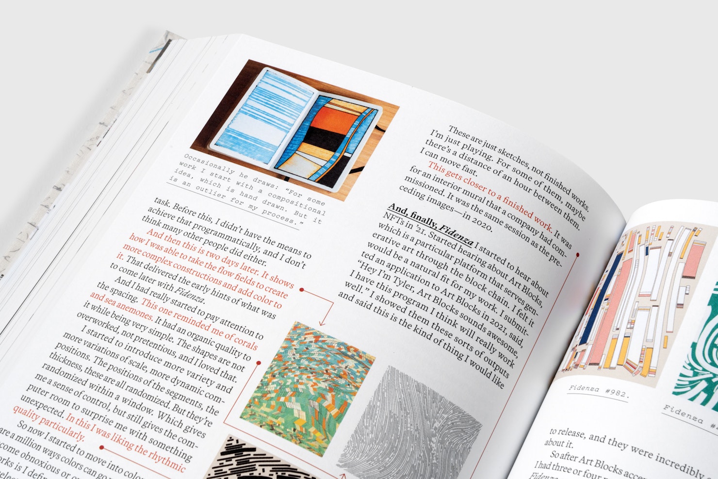 The Work of Art book design