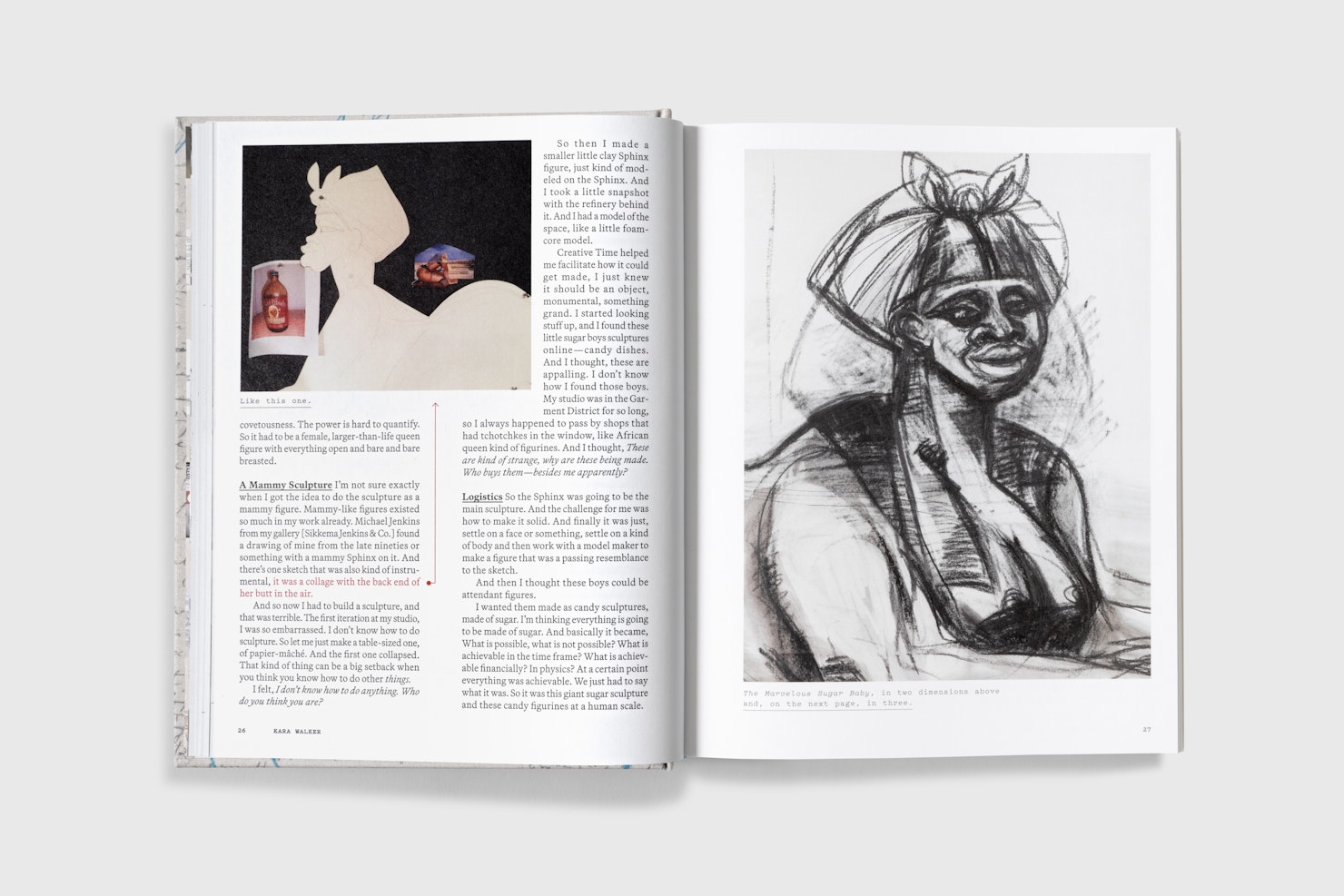 The Work of Art book design