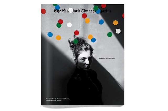 Cover design for The New York Times Magazine.