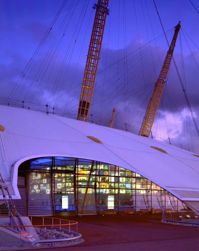 The Self Portrait Zone at the Millennium Dome in Greenwich, England.