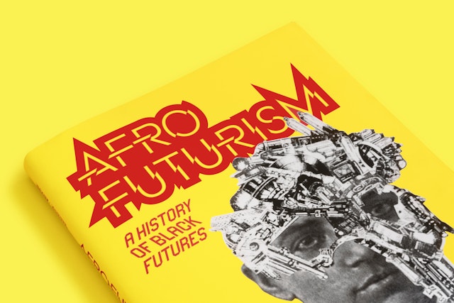 The front cover features a detail of “Android/Negroid #14” by the artist Wayne Hodge.