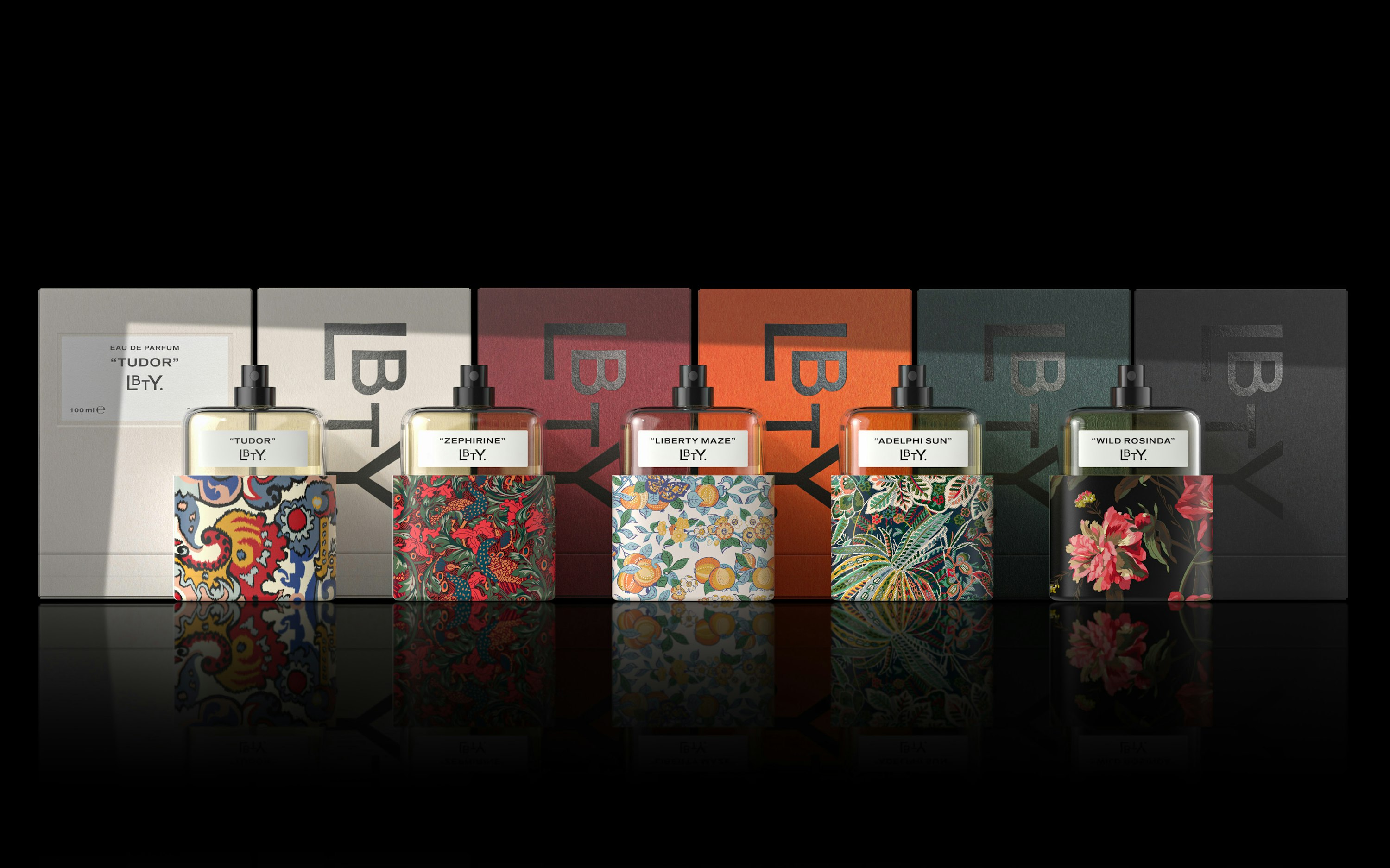 LBTY Beauty product display