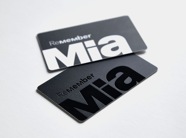 Membership cards.