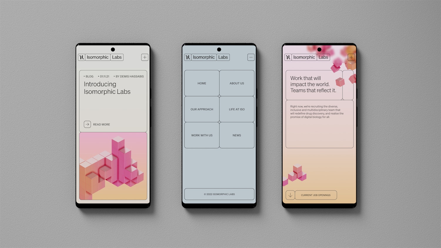 Isomorphic Labs design
