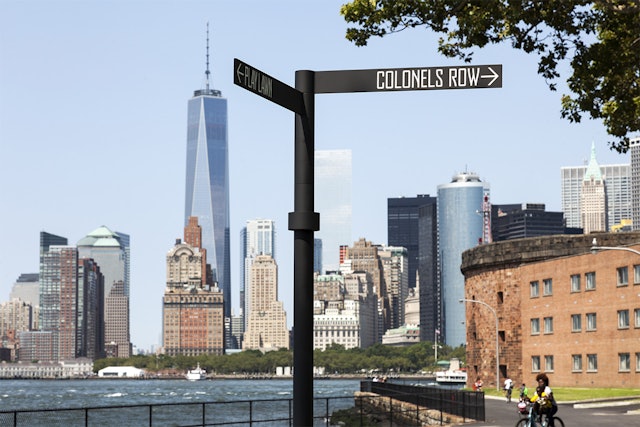 The island is only 800 yards from Lower Manhattan.