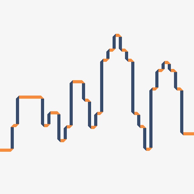 Skyline icon.