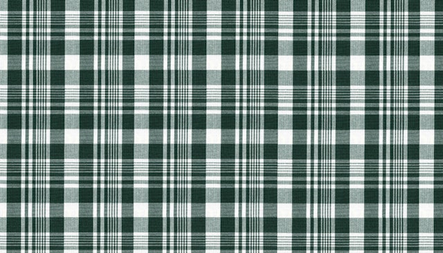 The iconic green and white plaid of the Hockaday School uniforms was introduced in 1973.