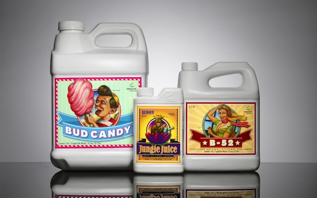Packaging for Bud Candy, Jungle Juice and B-52.