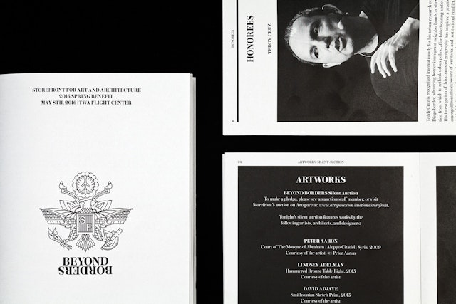 Program booklet for the event.