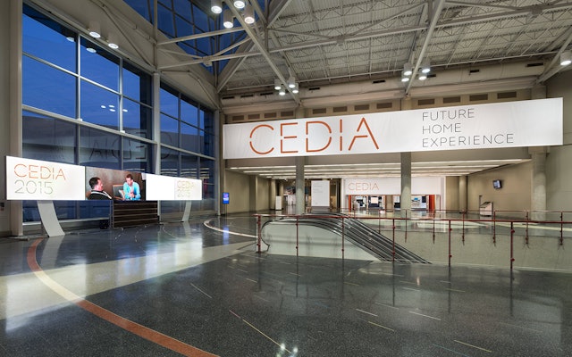 CEDIA unveiled its new brand identity at the trade show.