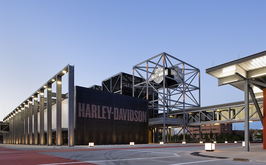 The Harley Davidson Museum Pentagram The Harley Davidson Museum Pentagram
