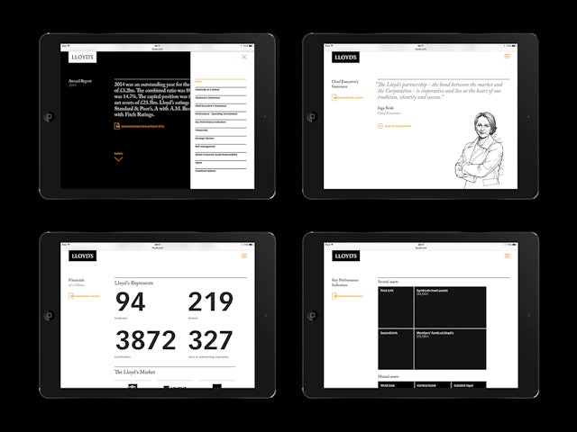 The digital report is fully customisable, so that readers can focus on their interests.