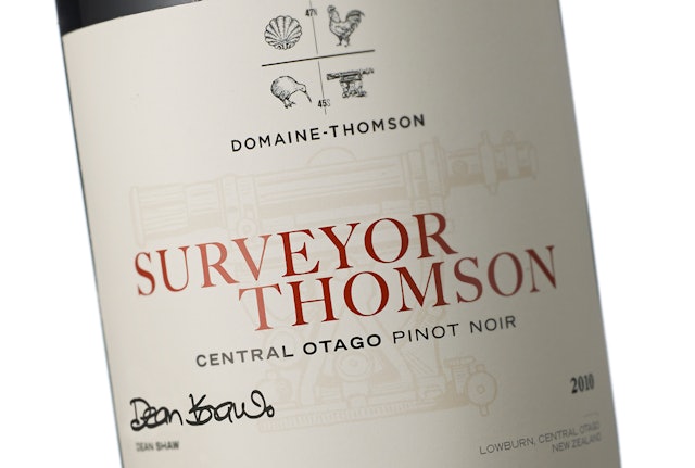 Redesign of Surveyor Thomson's Pinot Noir